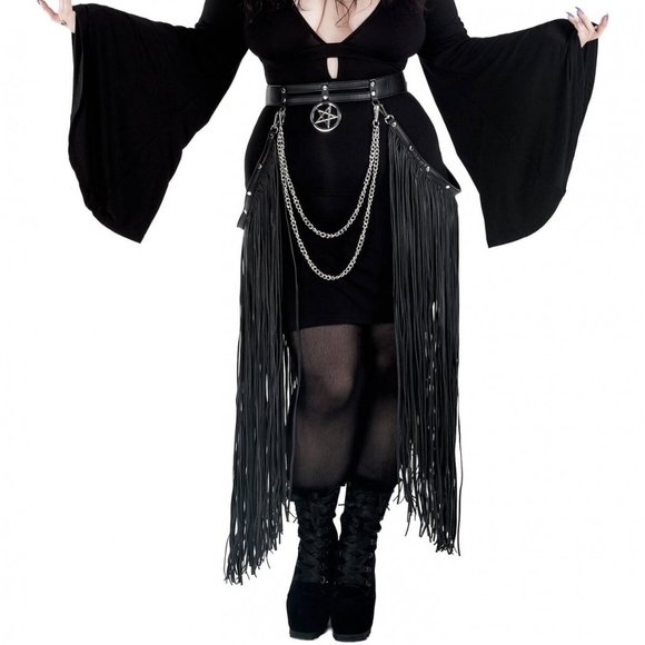 Keeping! 🆕 Killstar "Aviana" Fringe Belt - Picture 2 of 9